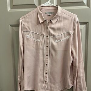 All Saints Blush Pink Top